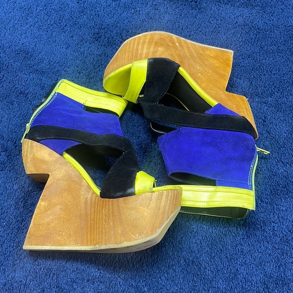 DV8 By Dolce Vita Platform Wedge Sandal Size 7.5 - Picture 1 of 7